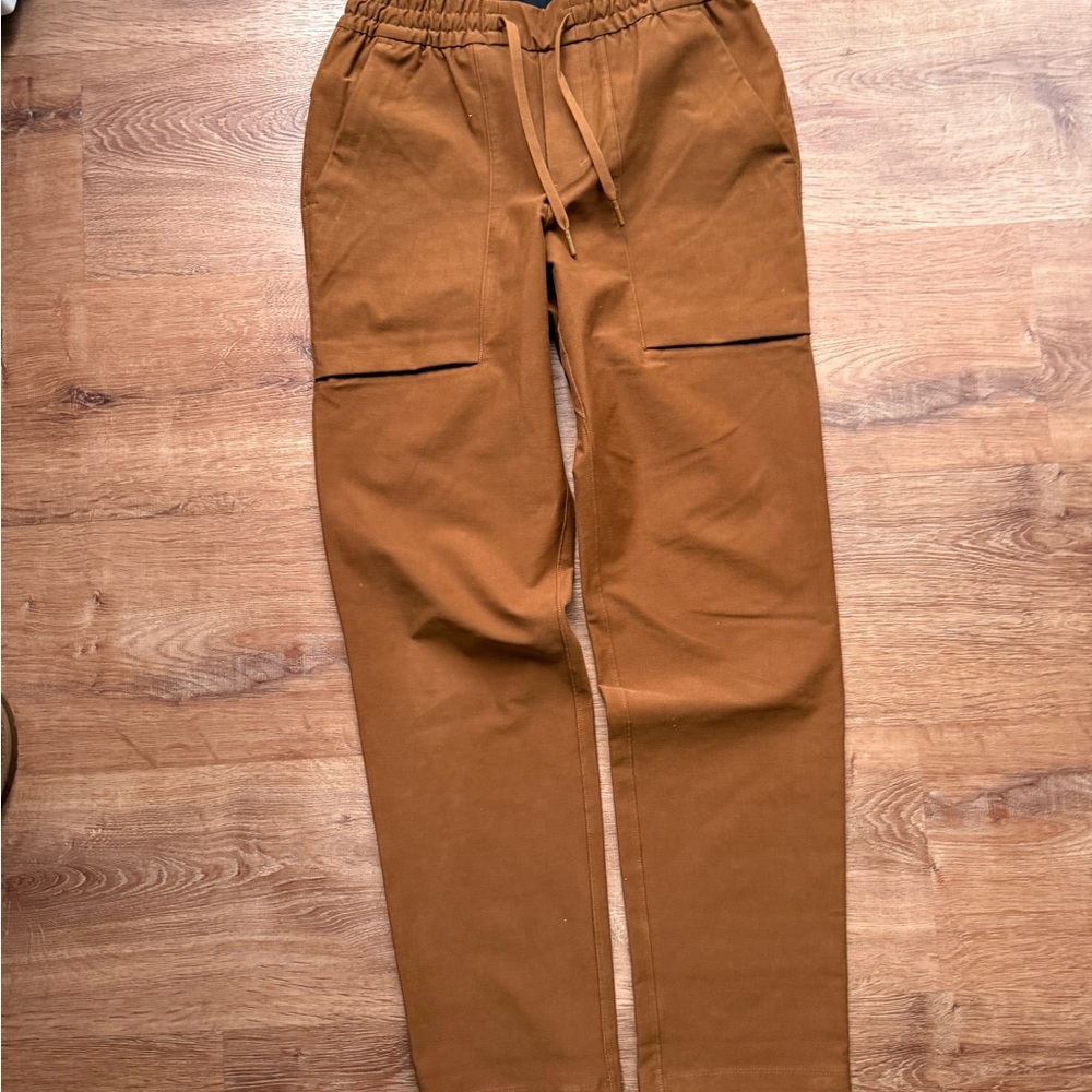 lululemon athletica Men's Drawstring pants in Caramel Brown